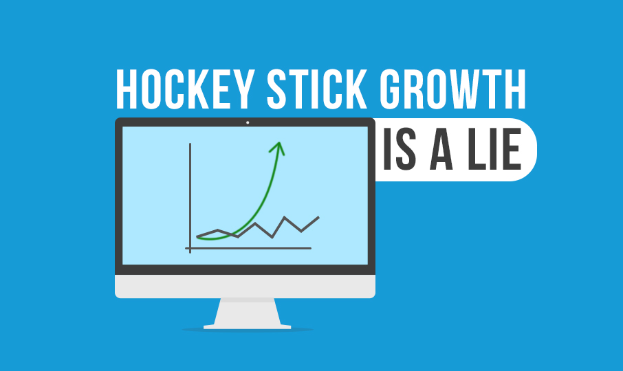 Hockey Stick Growth is a Lie