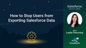 Salesforce Sessions with Leslie Flemming